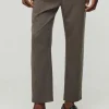 boohooMAN Tapered Cropped Fit Trousers | Suits & Tailoring | Suits & Tailoring