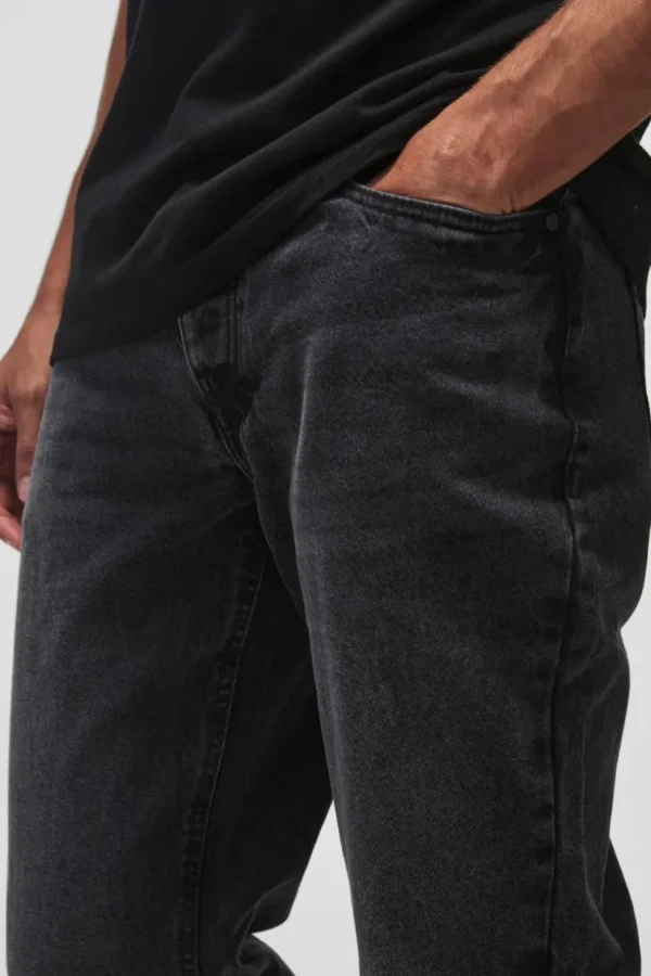 boohooMAN Tapered Rigid Jean in | Denim | Going Out Denim