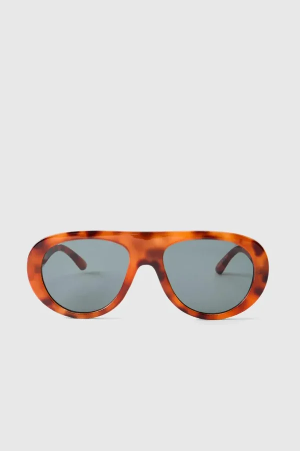 boohooMAN Tortoise Retro Sunglasses | Sunglasses