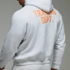 boohooMAN Training Dept Boxy Hoodie | Gym Hoodies | Gym Clothes