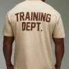 boohooMAN Training Dept Oversized T-shirt | Training Dept | Gym T-Shirts & Vests