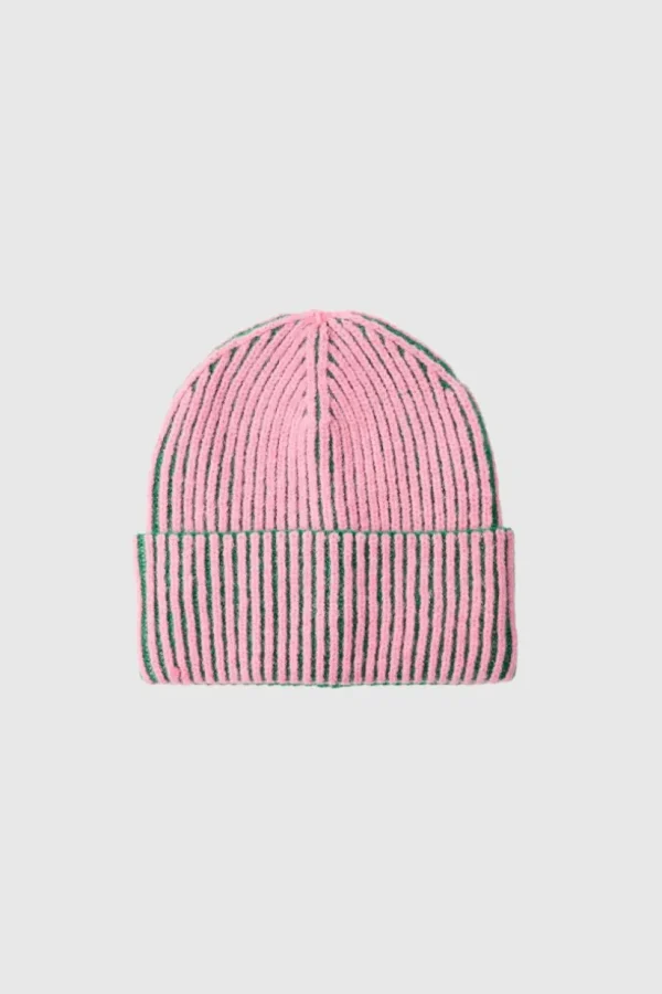 boohooMAN Two Tone Ribbed Beanie | Hats & Caps