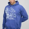 boohooMAN Washed Too Woke Text Graphic Hoodie | Hoodies & Sweats