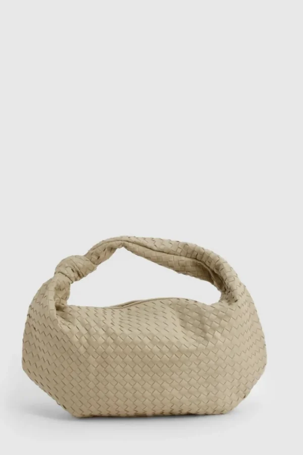 boohoo Woven Knot Oversized Shoulder Bag | Women Shirts | Foundation